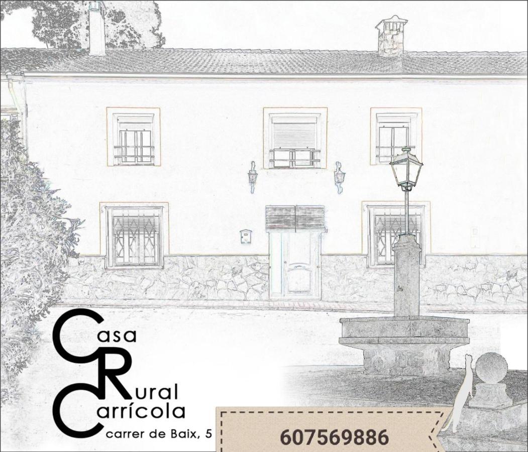 Casa Rural Carrícola Kültér fotó